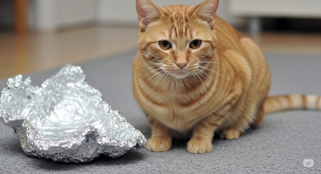 猫がアルミホイルを嫌いなのはなぜか